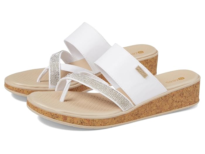 Bzees Bora Bright Wedge Sandals