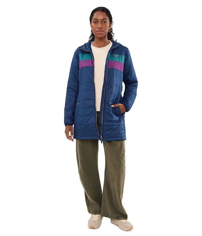 L.L.Bean Mountain Classic Puffer Coat Color-Block - Image 2