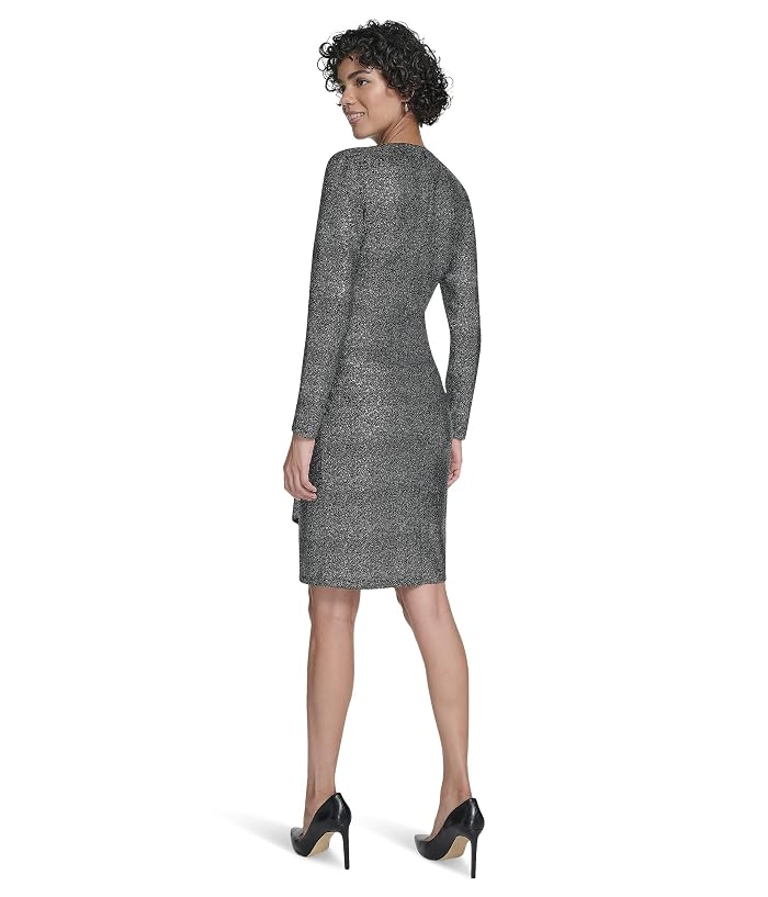 Calvin Klein Glitter Knit Bar Dress - Image 2