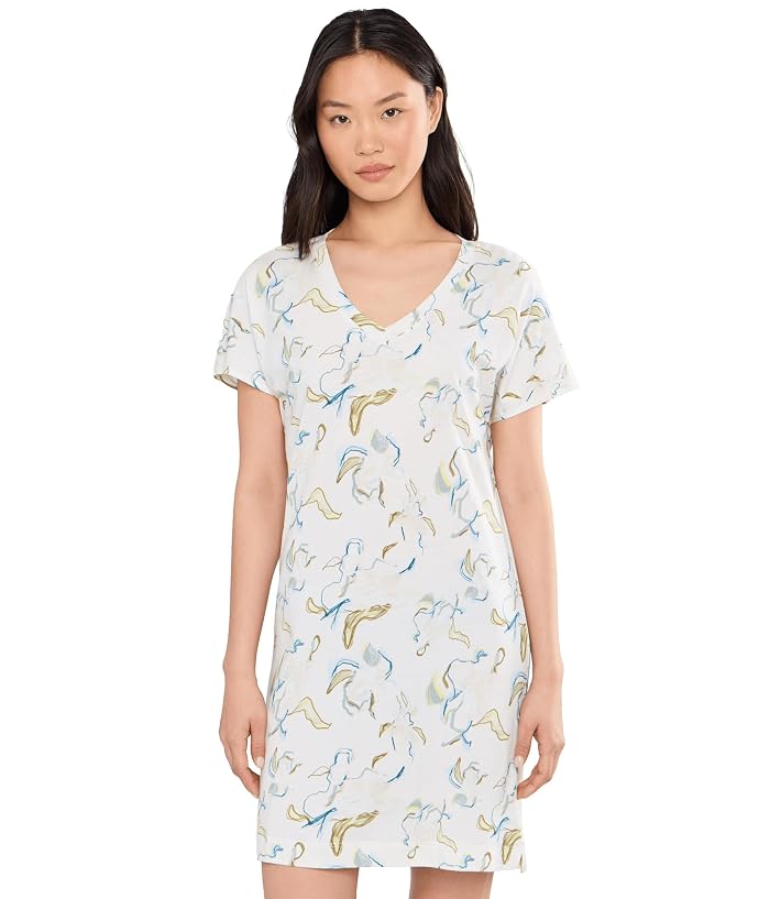 Hanro Sleep And Lounge Short Sleeve Nightgown
