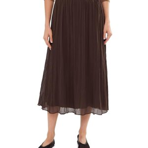 Vince Camuto Circular Midi Pull-On Skirt