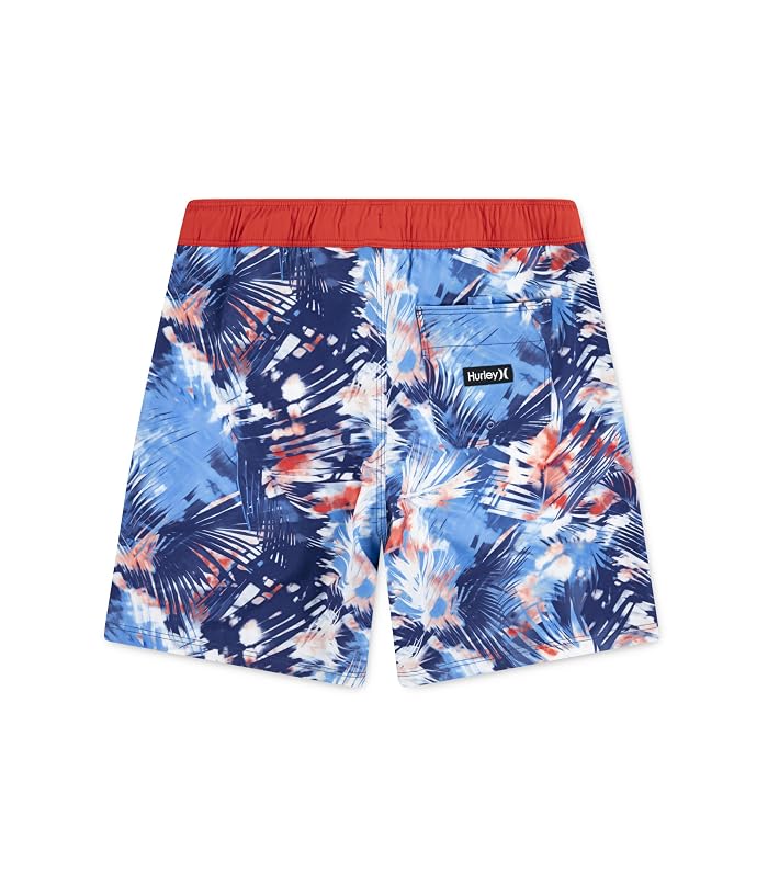 Hurley Kids Distorted Palm Pull On Swim Trunk (Little Kid) - Image 2