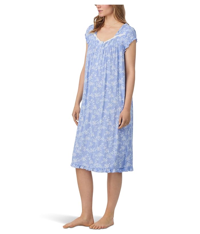 Eileen West Modal Spandex Jersey 42" Cap Sleeve Waltz Nightgown - Image 2