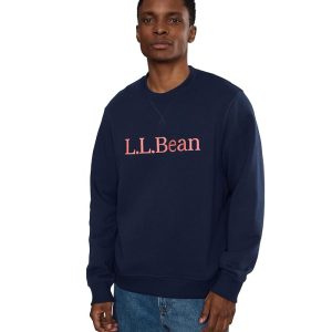 L.L.Bean Essential Logo Crewneck Sweatshirt Regular