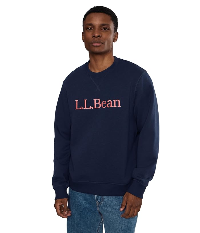 L.L.Bean Essential Logo Crewneck Sweatshirt Regular