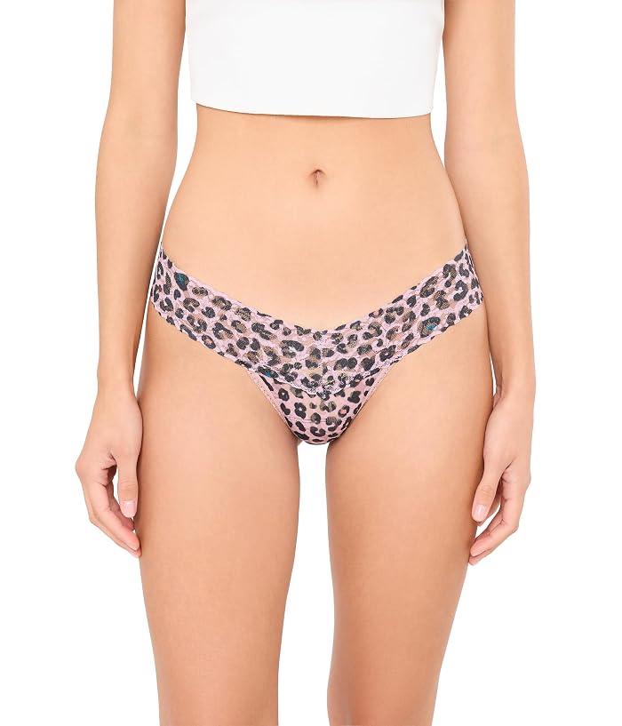 Hanky Panky Printed Signature Lace Low Rise Thong