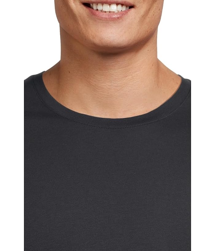Armani Exchange Crew Neck Tee with Small Logo Patch - Image 4