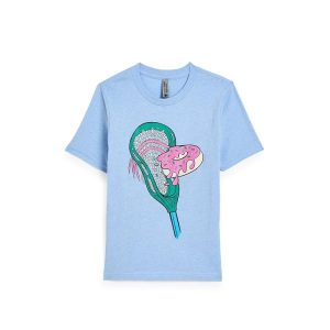 ChalkTalk SPORTS Guys Lacrosse Short Sleeve T-Shirt - Lacrosse Donut