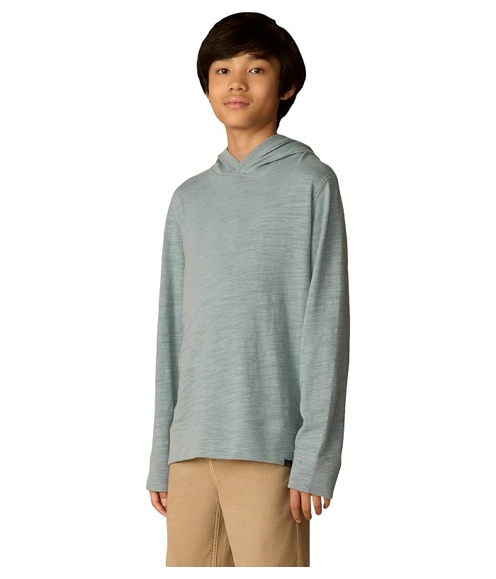Faherty kids Slub Cotton Hoodie (Big Kid) - Image 3