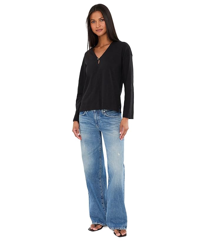 Lilla P Keyhole Easy Cuffed Tee - Image 2