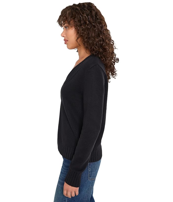 525 america Virginia V-Neck Pullover with Pointelle Details - Image 3