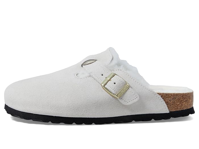Birkenstock Boston Shearling Clog - Suede (Unisex) - Image 4
