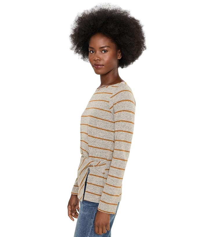 Liverpool Los Angeles Long Sleeve Boatneck Knit Top w/ Twist Detail - Image 3