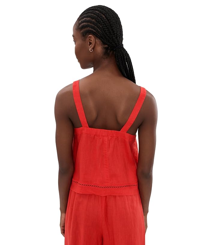 Splendid Stella Linen Trim Tank - Image 4