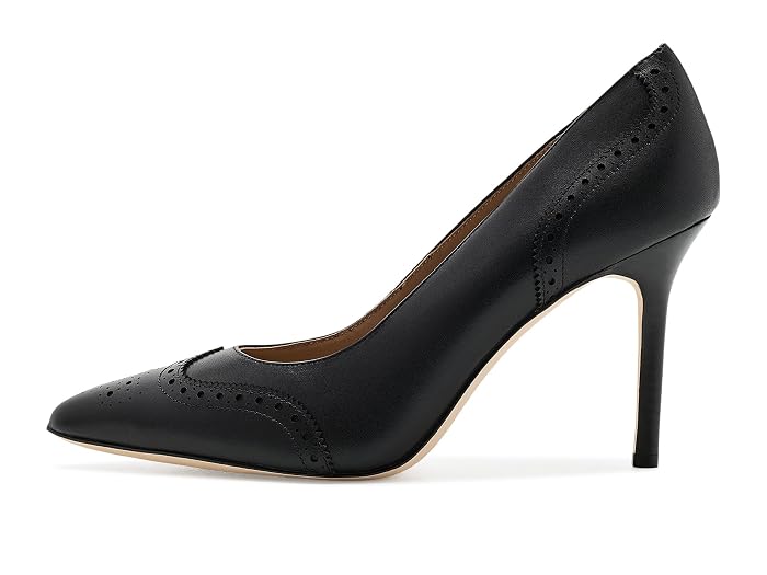 Lauren Ralph Lauren Lynden Perforated Leather Pumps - Image 4