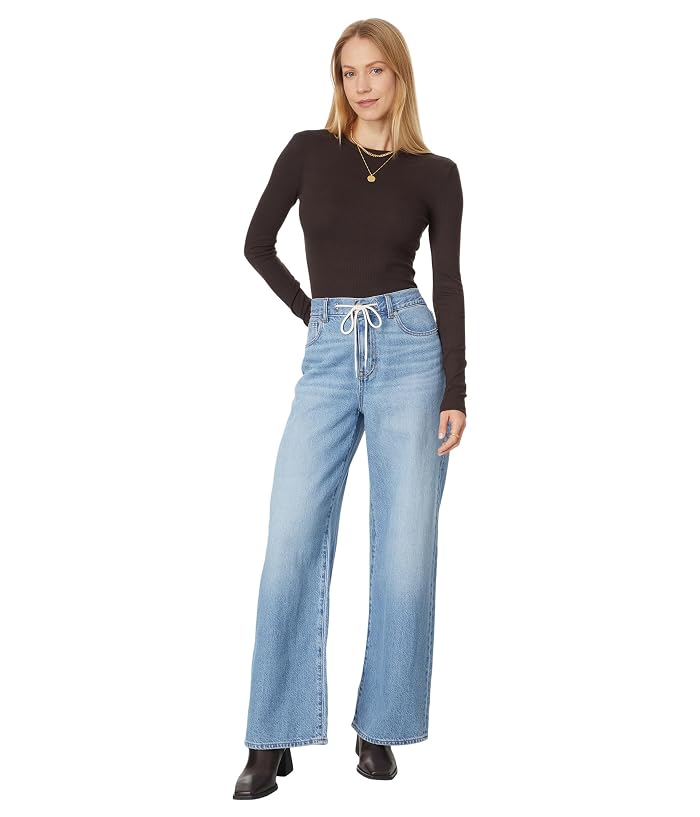Madewell Modal Rib Long Sleeve Crew Neck - Image 4