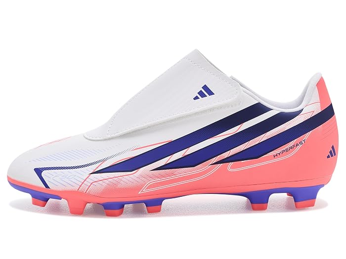 adidas Kids F50 Hyperfast Club Laceless Firm Ground/Multi Ground (Little Kid/Big Kid) - Image 4