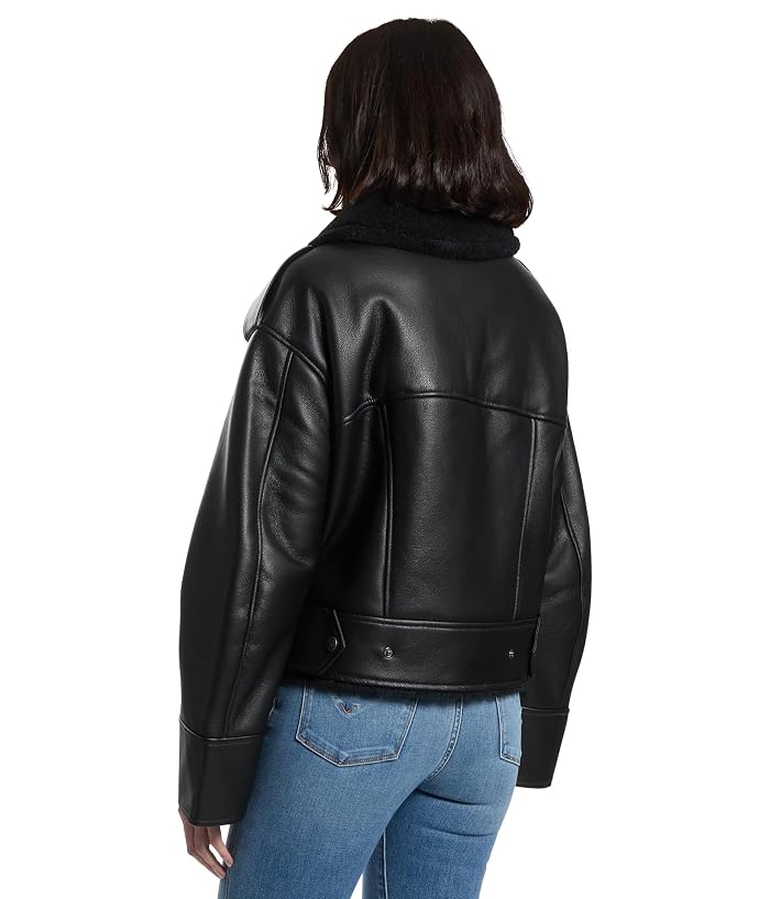 UGG Finnian Luxefluff Moto Jacket - Image 3