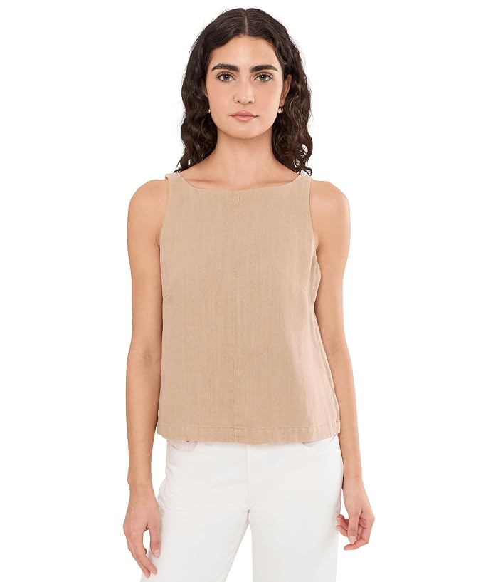 Michael Stars Zora Straight Neck Sleeveless Top