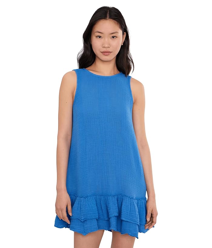 Michael Stars Dhaliah Ruffle Mini Dress