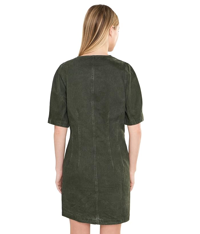 Lilla P Washed Twill Full Sleeve Shirt Dress - Image 4