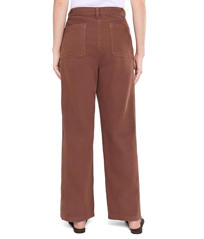 Eileen Fisher Garment Dyed Utility Cotton High-Waisted Pants - Image 4