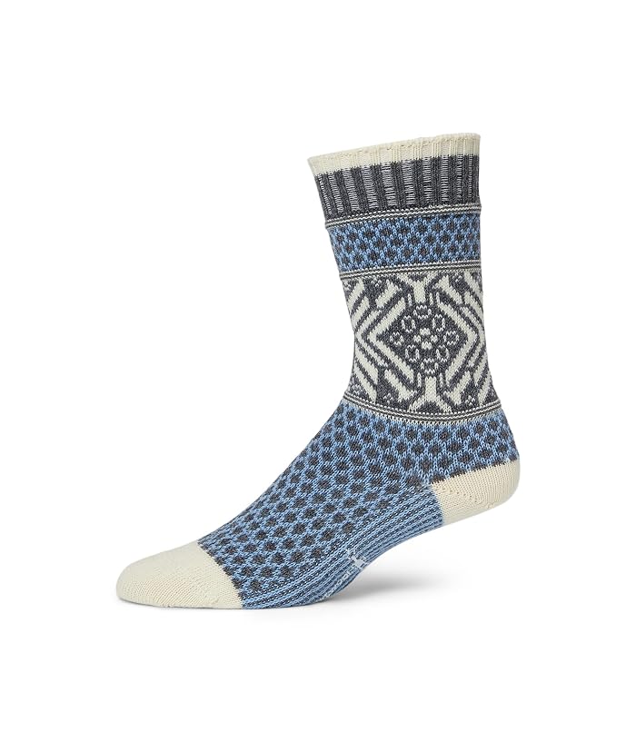 Smartwool Everyday Popcorn Snowflake Pattern Crew Socks - Image 4
