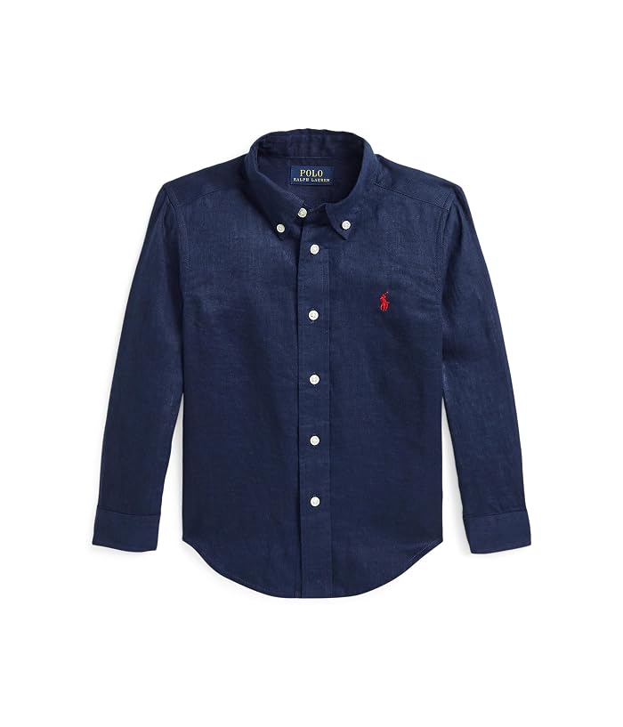 Polo Ralph Lauren Kids Linen Shirt (Toddler/Little Kid) - Image 4