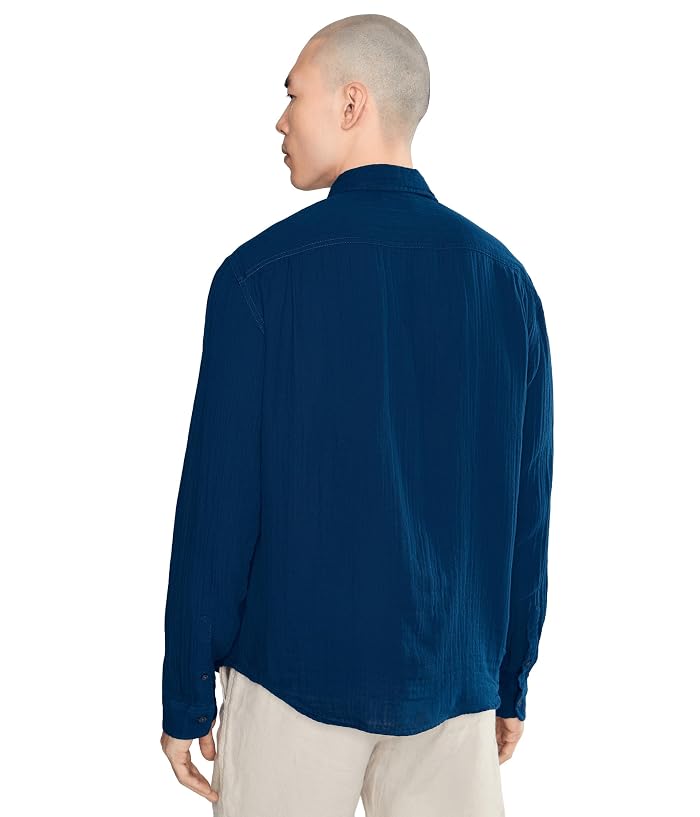 L.L.Bean Cloud Gauze Shirt Long Sleeve Slightly Fitted Regular - Image 4