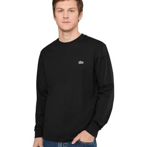 Lacoste Long Sleeved Cotton T-Shirt