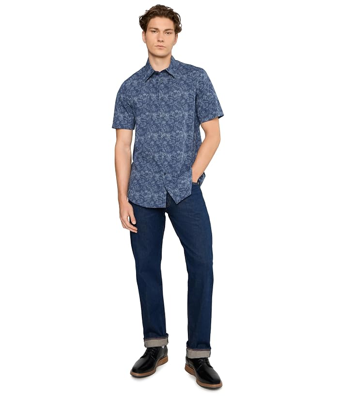 Armani Exchange Flower Pattern Button-Up - Image 2
