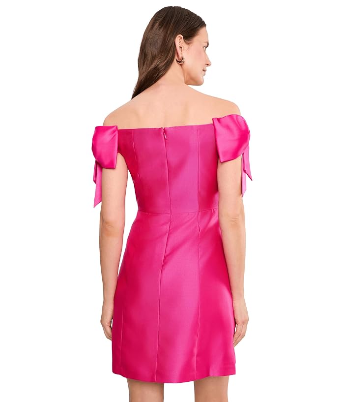 Adrianna Papell Scallop Neck Short Dress - Image 4