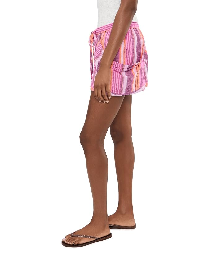 Free People Good Fortune Stripe Shorts - Image 3