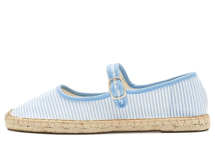 Soludos Seersucker Mary Jane Espadrille