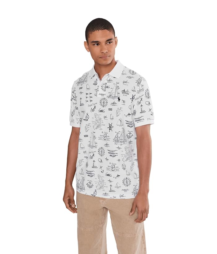 Polo Ralph Lauren Classic Fit Nautical Mesh Polo Shirt