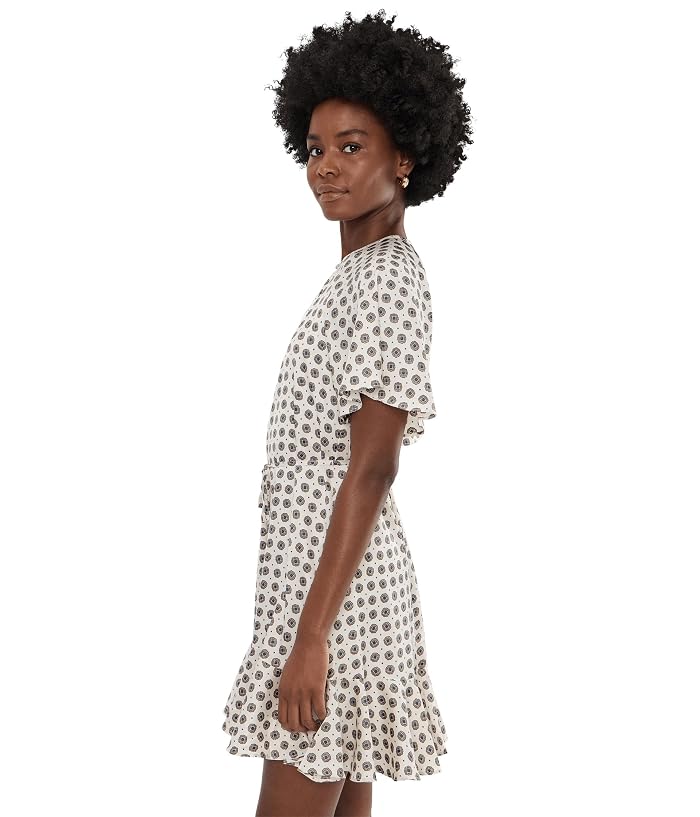 CeCe Center Front Keyhole Raglan Skater Dress - Image 3