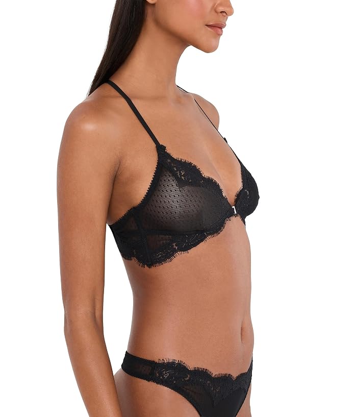 Free People Fiona Mesh Front-close Bralette - Image 3