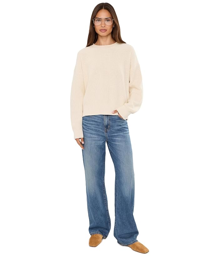 Madewell The Arden Crewneck Sweater in 100{a5882407ccea16b2894ba573140889aac8a94ca48484992754d05454f30da971} Cotton - Image 2