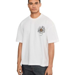 AllSaints Petals Short Sleeve Crew