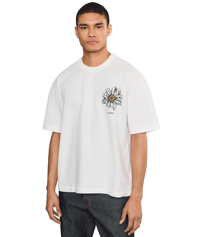 AllSaints Petals Short Sleeve Crew