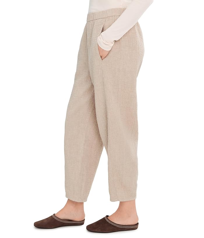 Eileen Fisher Organic Cotton Doubleweave Lantern Pants - Image 3