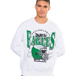 Junk Food Clothing NFL Philadelphia Eagles Conversion Crew Fleece