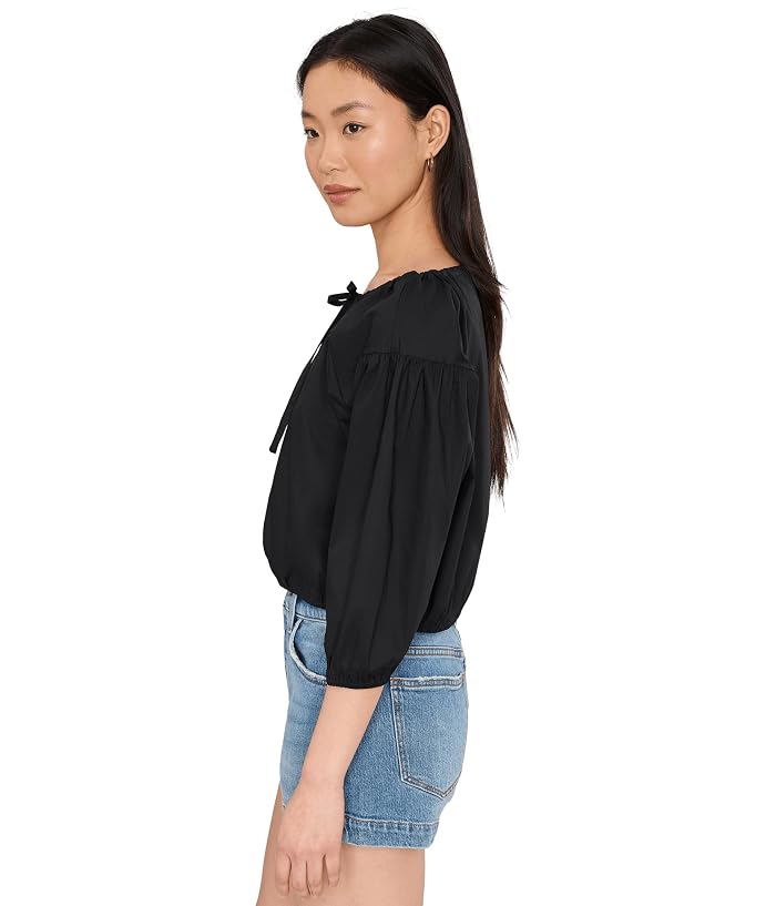 CeCe Long Sleeve Dropped Shoulder Bubble Top - Image 3