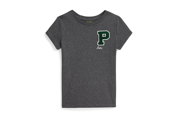 Polo Ralph Lauren Kids Cotton Jersey Letterman Tee (Toddler/Little Kid) - Image 3