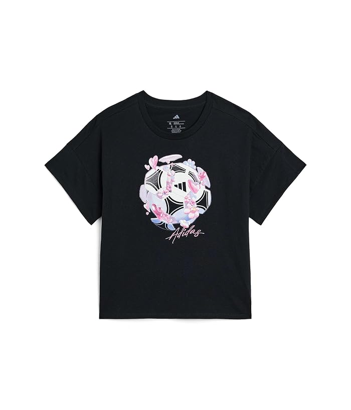 adidas Kids Drop Shoulder Tee (Big Kid)