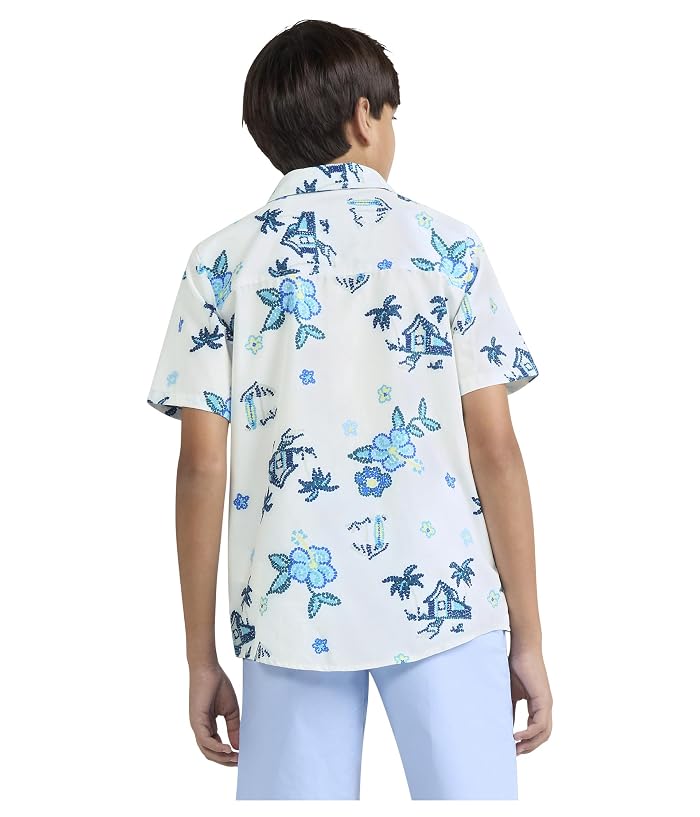 Hurley Kids Printed Button-Down Shirt (Big Kid) - Image 3