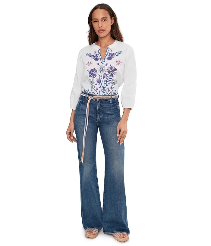 Johnny Was Ruffle Field Blouse - Adina - Image 2
