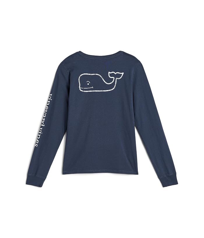 Vineyard Vines Kids Vintage Whale Long Sleeve (Toddler/Little Kid/Big Kid) - Image 2