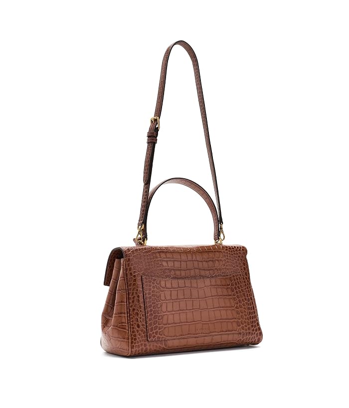 Lauren Ralph Lauren Croc-Embossed Medium Farrah Soft Satchel - Image 2