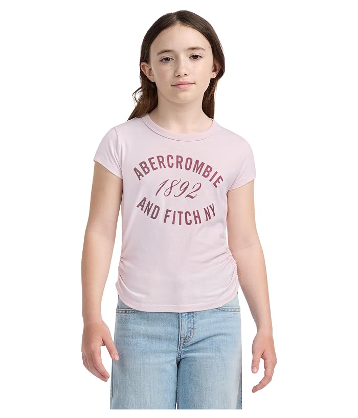 abercrombie kids ANF 1892 Ruched Tee (Big Kid)